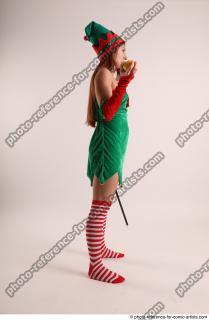 Veronika Elf Pose With Apple 24